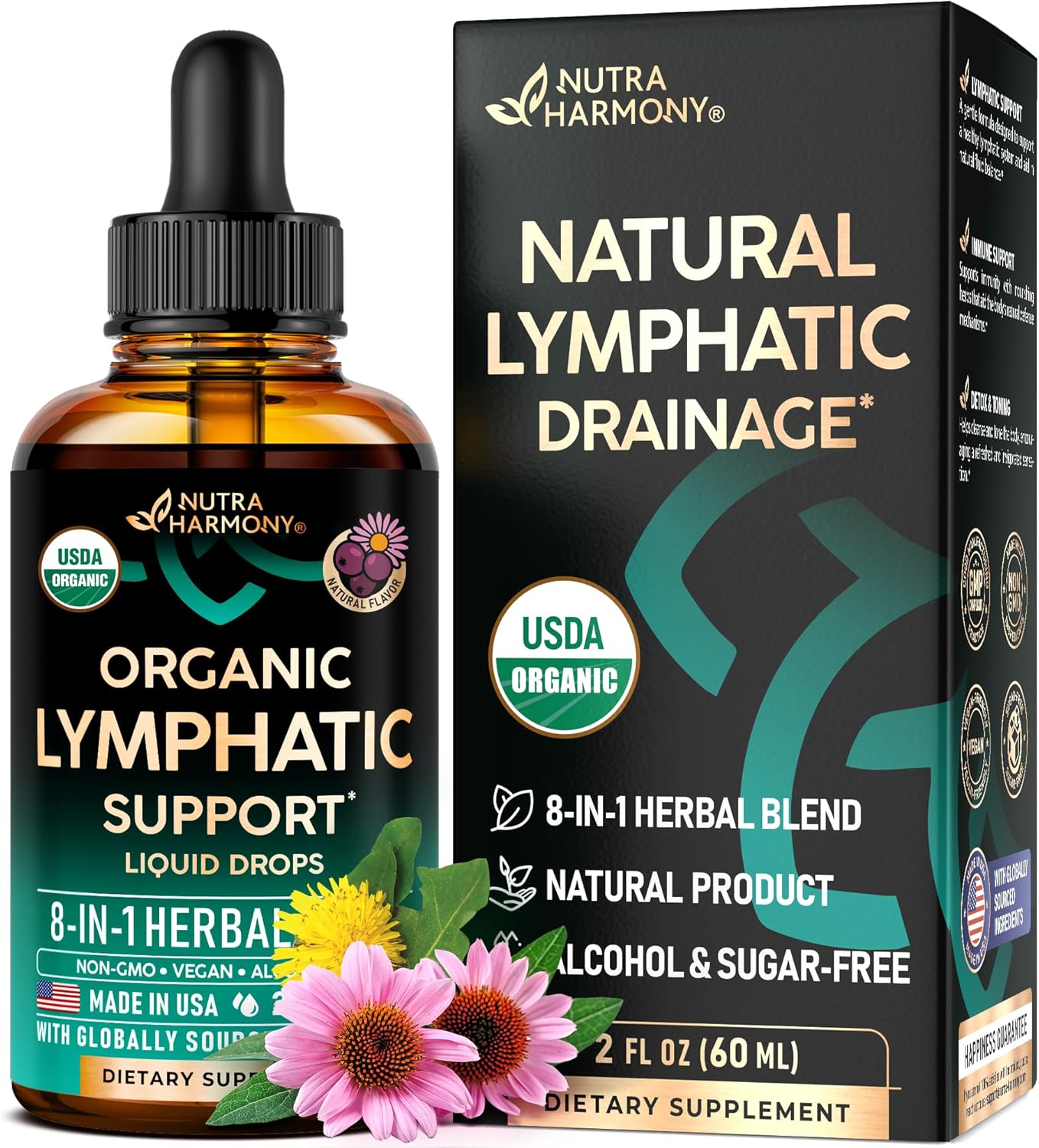 USDA Organic Lymphatic Drainage Supplement 