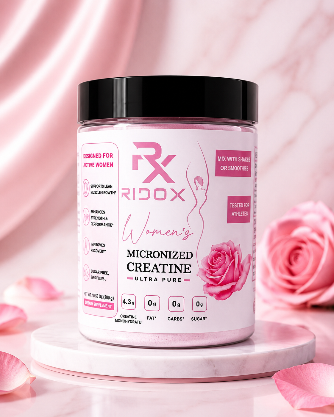 ✨ RIDOX Women’s Creatine – Strength, Shape &amp; Confidence ✨
